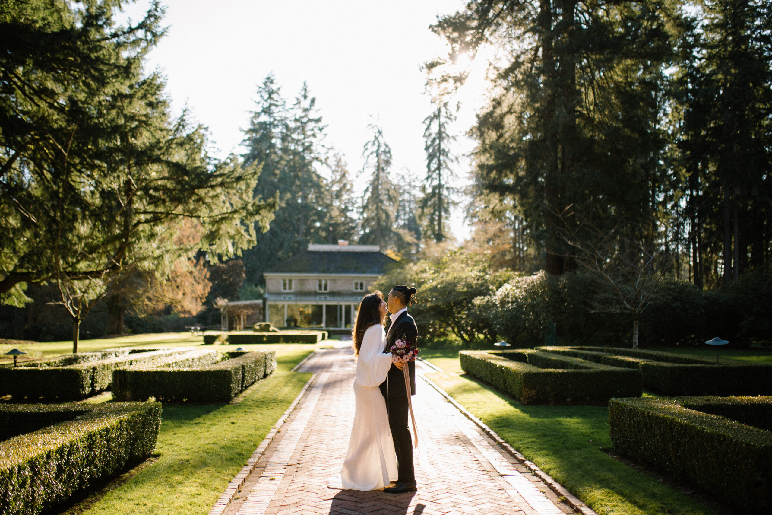 Lakewold Gardens Lakewood Washington Wedding Elopement Photographer