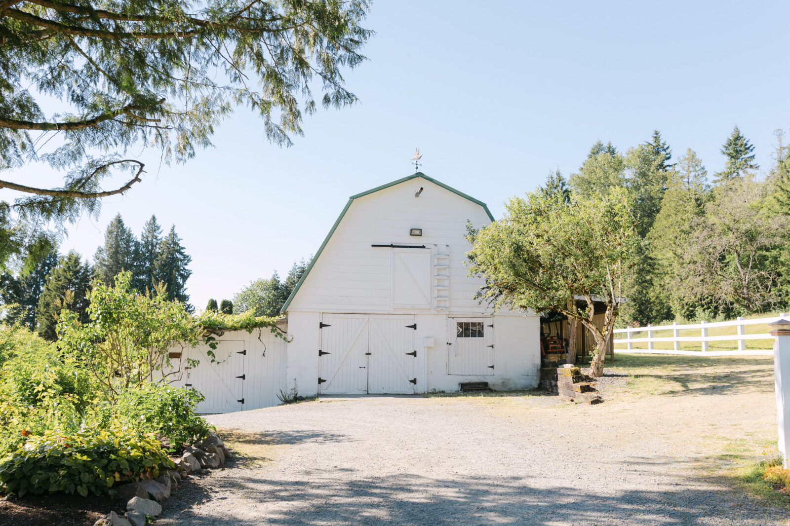 Exterior shot of Chateu Lill in Washington.