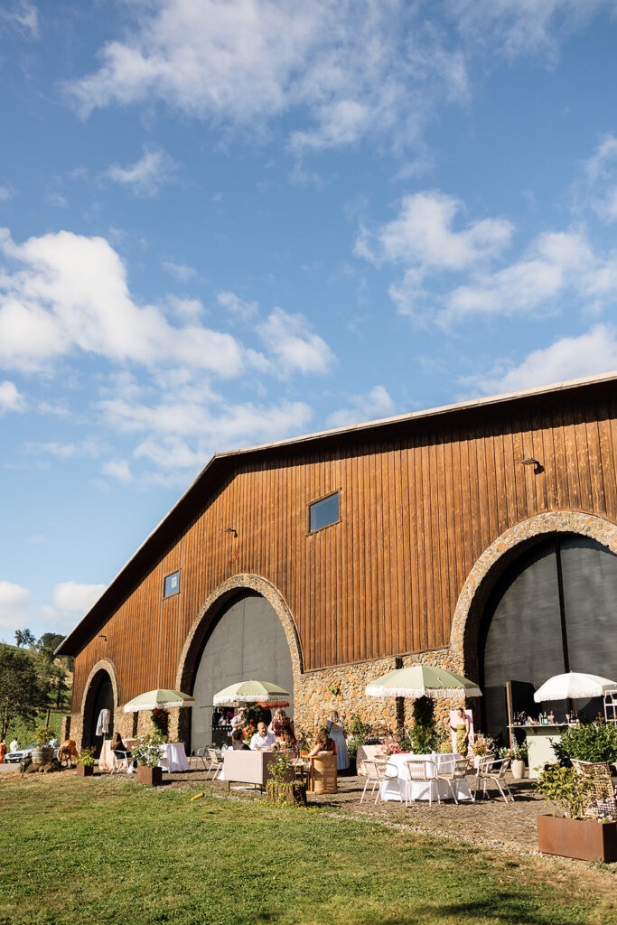 Exterior shot of Maysara Winery.